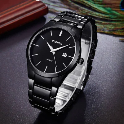 Чоловічий годинник Curren 8106 All Black