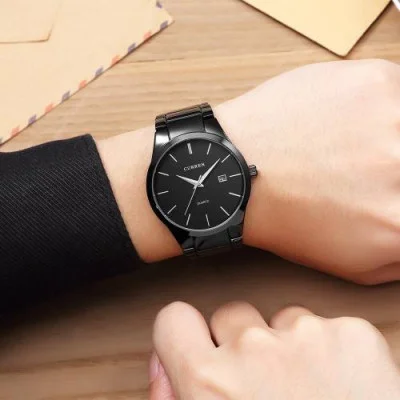 Чоловічий годинник Curren 8106 All Black