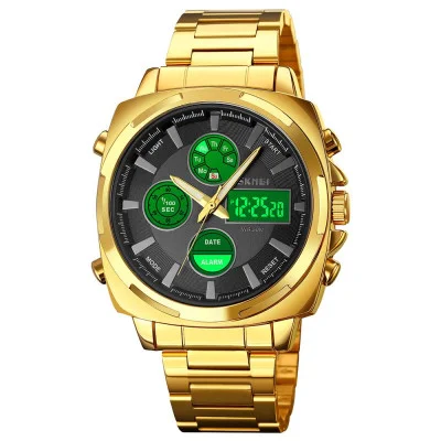 Чоловічий годинник Skmei 1673GDBK Gold-Black