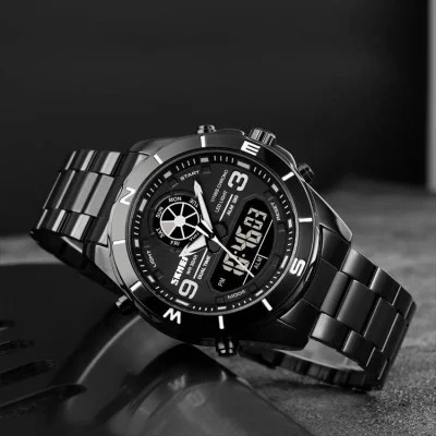 Чоловічий годинник Skmei 1839BK Black
