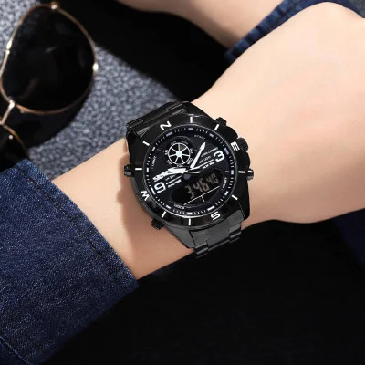 Чоловічий годинник Skmei 1839BK Black