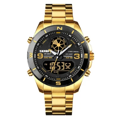 Чоловічий годинник Skmei 1839GD Gold
