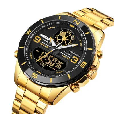 Чоловічий годинник Skmei 1839GD Gold
