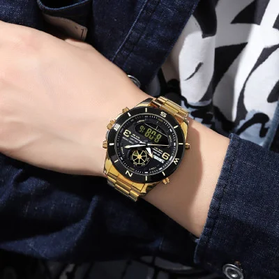 Мужские часы Skmei 1839GD Gold
