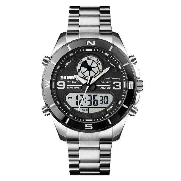 Мужские часы Skmei 1839SI Silver фото 1