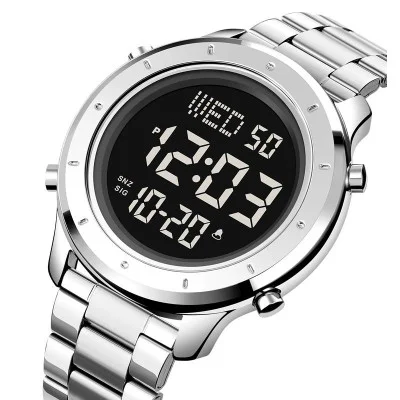 Чоловічий годинник Skmei 1864SSIBK Silver-Black-Steel