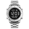Чоловічий годинник Skmei 1864SSIBK Silver-Black-Steel фото 2