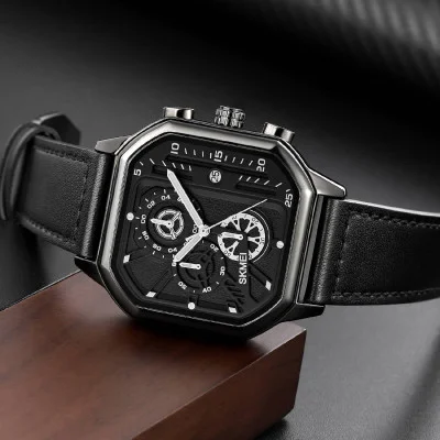 Чоловічий годинник Skmei 1963BK Black