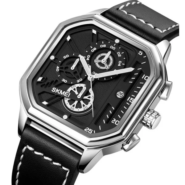 Чоловічий годинник Skmei 1963SI Silver фото 3