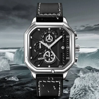 Чоловічий годинник Skmei 1963SI Silver