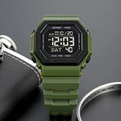 Чоловічий годинник Skmei 1988AG Army-Green