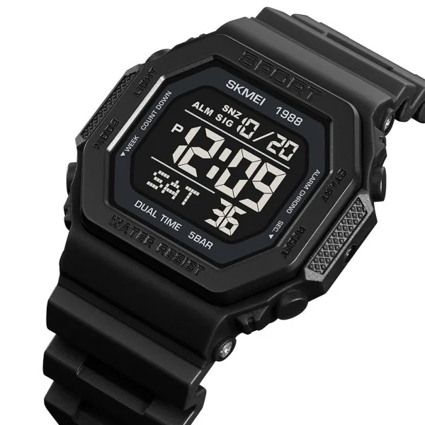 Мужские часы Skmei 1988BK Black фото 3