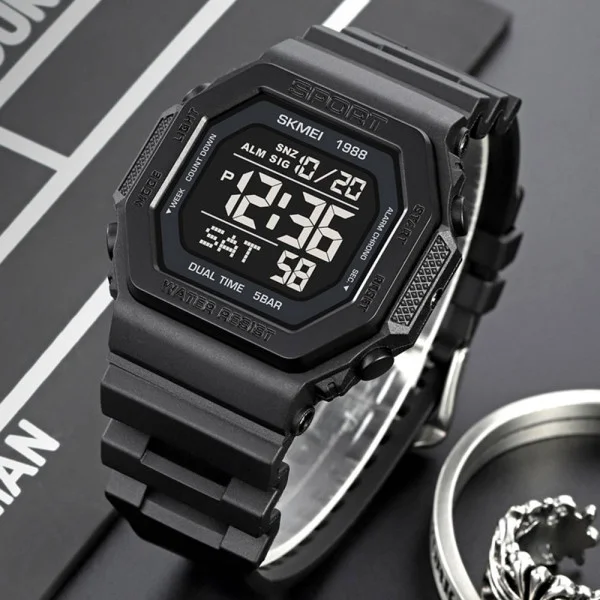 Мужские часы Skmei 1988BK Black фото 5