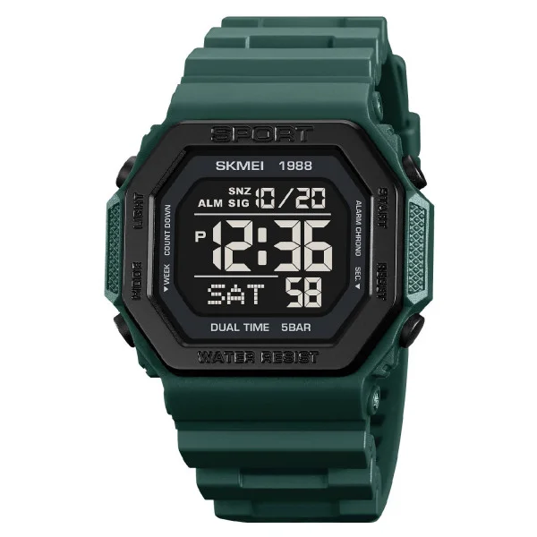 Чоловічий годинник Skmei 1988DKGN Dark-Green фото 1