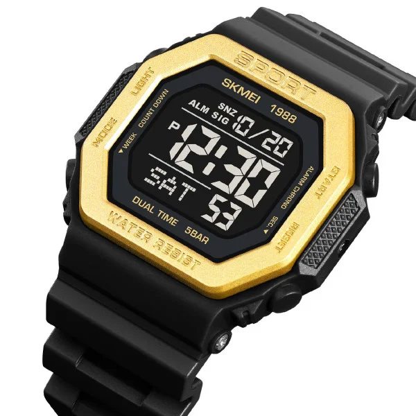 Мужские часы Skmei 1988GD Gold фото 3