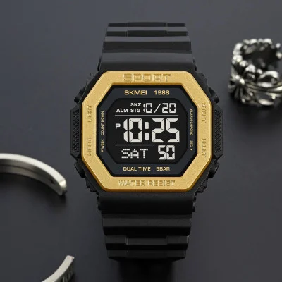 Чоловічий годинник Skmei 1988GD Gold