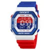 Електронний годинник Skmei 1988RDBU Red-Blue фото 2