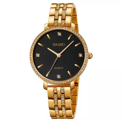 Жіночий годинник Skmei 2006GDBK Gold-Black