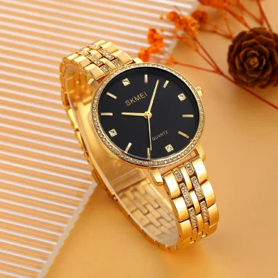 Жіночий годинник Skmei 2006GDBK Gold-Black
