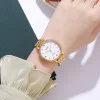Женские часы Skmei 2006GDWT Gold-White фото 4