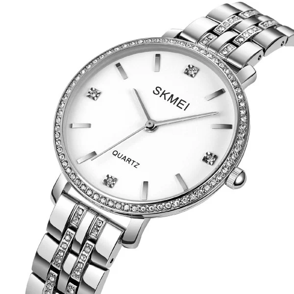 Женские часы Skmei 2006SIWT Silver-White фото 3