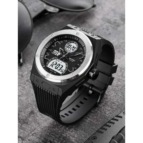 Мужские часы Skmei 2013SI Silver фото 5