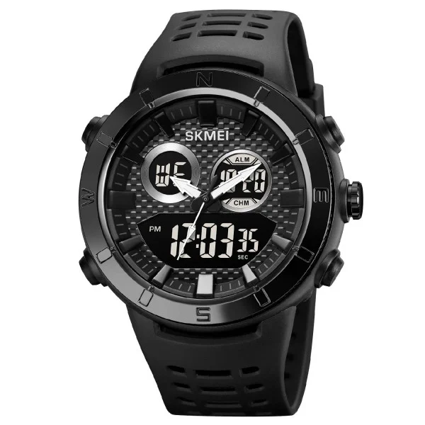 Чоловічий годинник Skmei 2014BKBK Black-Black фото 1