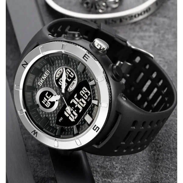 Чоловічий годинник Skmei 2014BKBK Black-Black фото 5