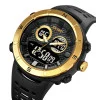 Чоловічий годинник Skmei 2014GDBK Gold-Black фото 3