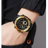 Чоловічий годинник Skmei 2014GDBK Gold-Black фото 4