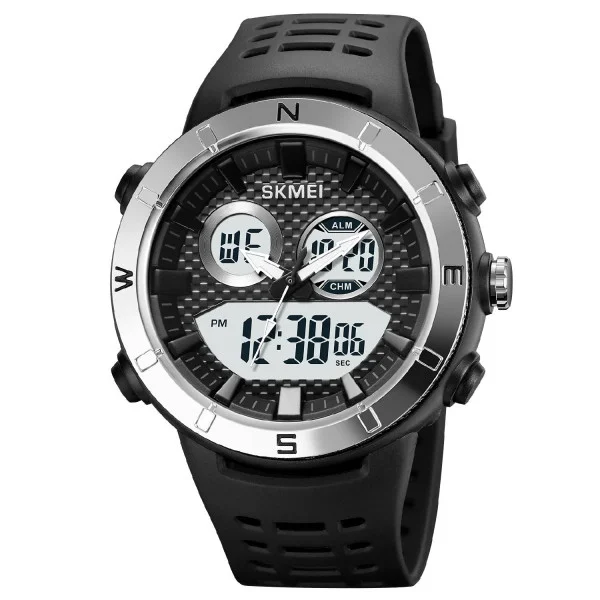 Мужские часы Skmei 2014SIWT Silver-White фото 1