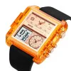 Мужские часы Skmei 2020AR Amber-Transparent фото 3