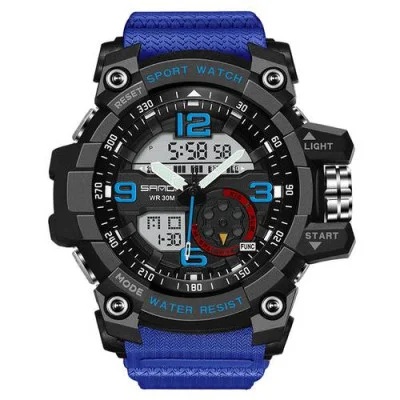 Чоловічий годинник Sanda 759 Blue-Black