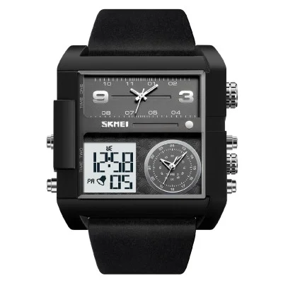 Чоловічий годинник Skmei 2020BKWTBK Black-Black-White
