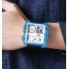 Чоловічий годинник Skmei 2020BU Blue-Transparent фото 4