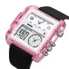 Мужские часы Skmei 2020PK Pink-Transparent фото 3