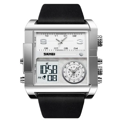 Чоловічий годинник Skmei 2020WT White-Transparent