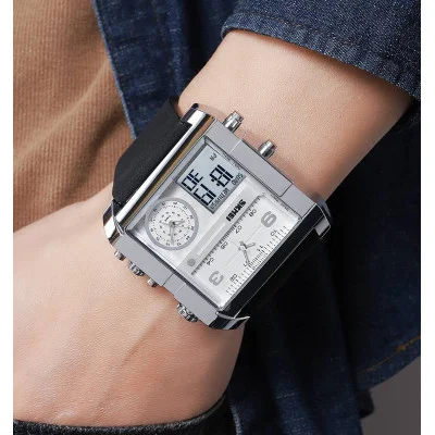 Чоловічий годинник Skmei 2020WT White-Transparent