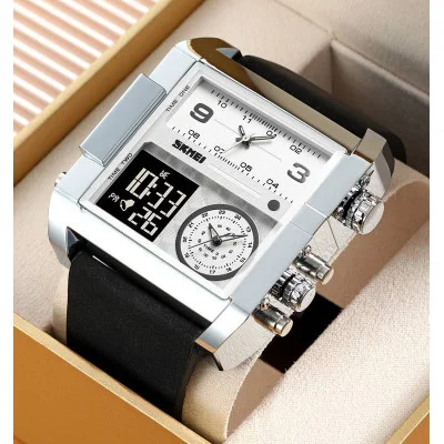 Чоловічий годинник Skmei 2020WT White-Transparent