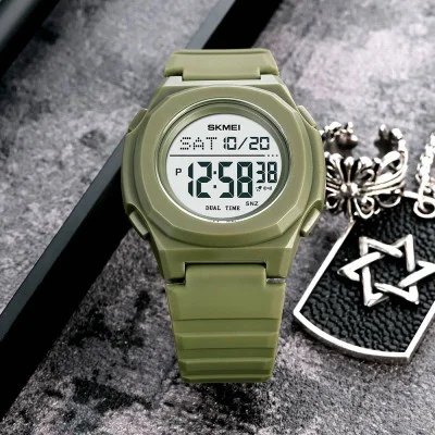 Чоловічий годинник Skmei 2023AG Army-Green