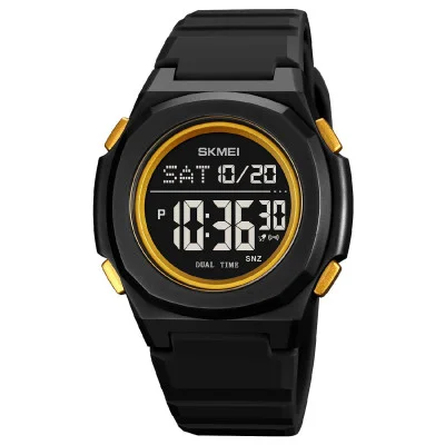 Мужские часы Skmei 2023BKGD-BK Black-Gold Black