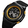 Мужские часы Skmei 2023BKGD-BK Black-Gold Black фото 3