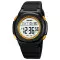 Skmei 2023BKGD-WT Black-Gold White