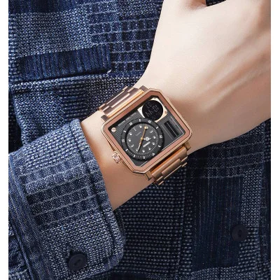 Чоловічий годинник Skmei 2025RG Rose Gold