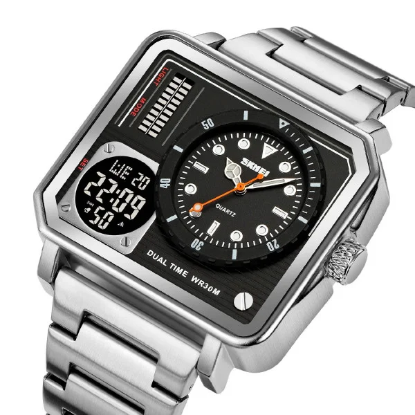 Мужские часы Skmei 2025SI Silver фото 3