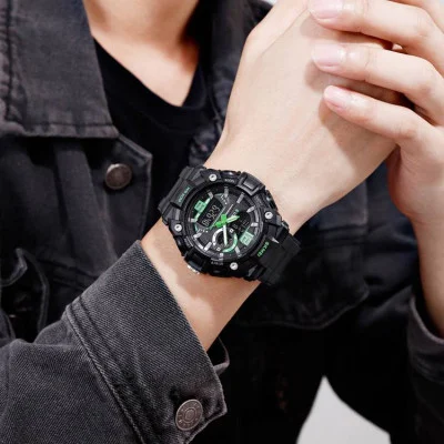 Чоловічий годинник Skmei 1529GN Green