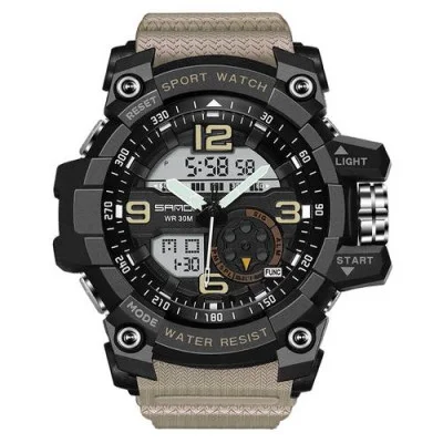 Чоловічий годинник Sanda 759 Beige-Black