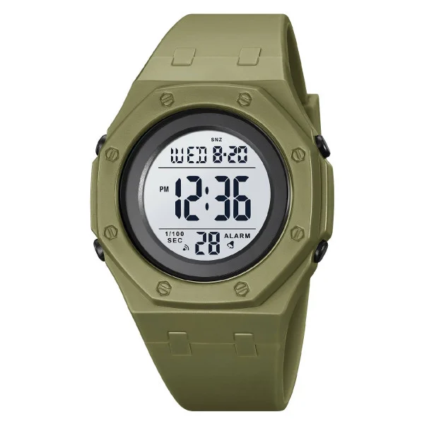 Чоловічий годинник Skmei 2048AG Army Green фото 1