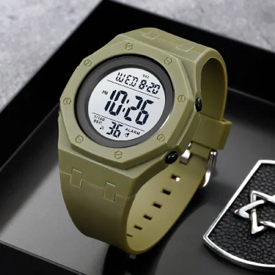 Чоловічий годинник Skmei 2048AG Army Green