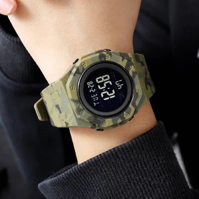 Мужские часы Skmei 2048CMGN Army Green Camo